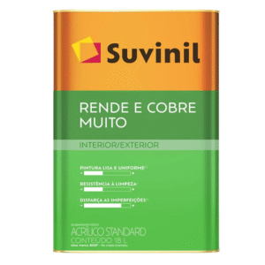 Tinta Acrílica Rende E Cobre Muito Suvinil 18l