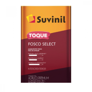 Tinta Acrílica Toque Fosco Select Suvinil 18l