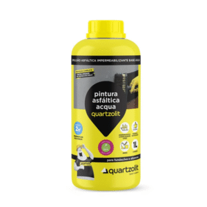 Impermeabilizante Pintura Asfáltica Acqua Quartzolit 1l