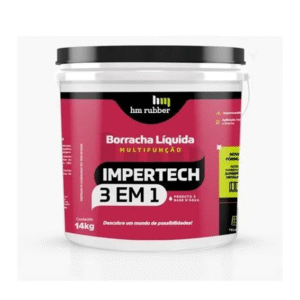 Impertech 3 Em 1 Cinza 14kg Hm Rubber