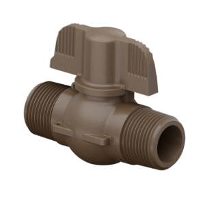 Registro de Esfera com Borboleta Em PVC 1/2"