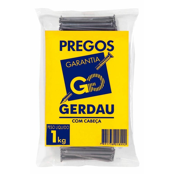 Prego Gerdau 18x36 1kg