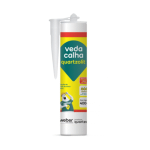Veda Calha Quartzolit 400g Cinza