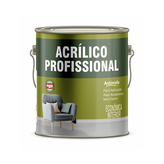 Tinta Acrílica Profissional 3,6l Maza