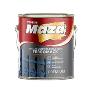 Esmalte Sintético Dupla Ação Ferromack 3,6l Maza