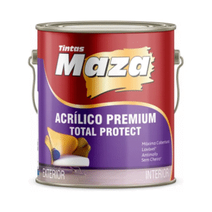 Tinta Acrílica Premium Total Protect 900ml Maza