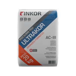 Argamassa do tipo AC-III Ultrakor 20kg Inkor