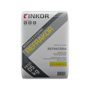 Refrakor Argamassa refratária 5kg Inkor