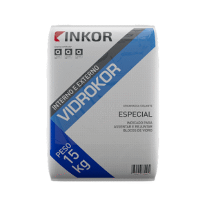 Vidrokor Assentamento e rejuntamento de blocos de vidro 5kg Inkor
