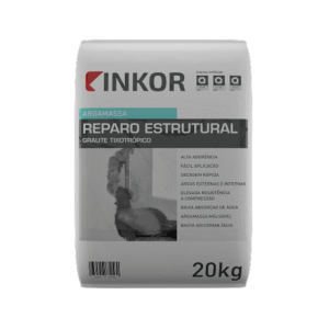 Reparo Estrutural Argamassa trixotrópica 20kg Inkor