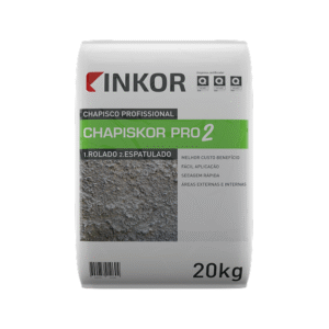 Chapiskor Pro 2 Chapisco profissional rolado e espatulado 20kg Inkor