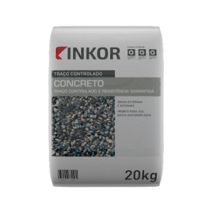 Concreto Traço controlado 20kg Inkor