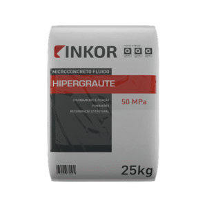 Hipergraute Microconcreto fluido 25kg Inkor