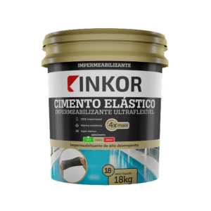 Cimento Elástico Impermeabilizante ultra flexível 18kg Inkor