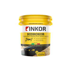 Hidrokor Pintura asfáltica base água 900ml Inkor