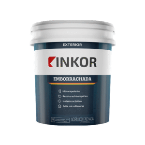 Tinta Emborrachada Tinta premium para fachada 3,6l Inkor