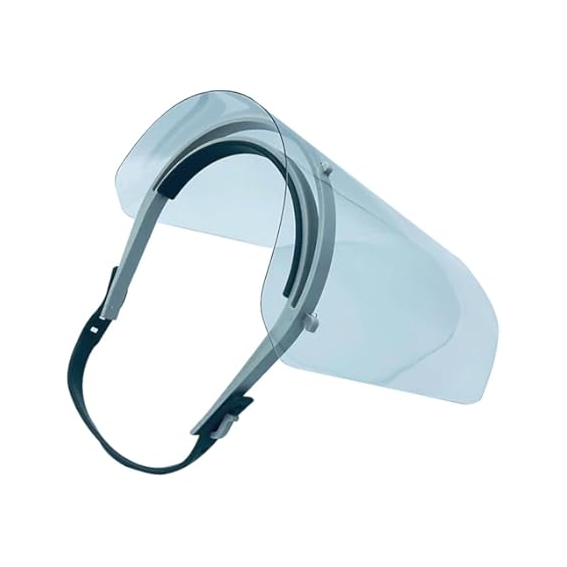 Máscara Facial Tipo Escudo com Suporte Ajustável