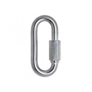 Mosquetão de Aço com Trava de Segurança