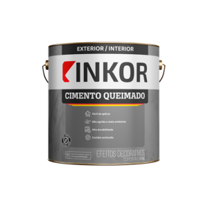 Cimento Queimado Acabamento manchado e rústico 5kg Inkor