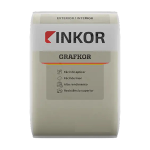 Grafkor Textura acrílica com efeito rústico 15kg Inkor