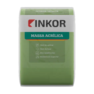 Massa Acrílica niveladora de paredes 6kg Inkor