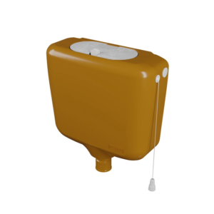 CAIXA DE DESCARGA MARROM