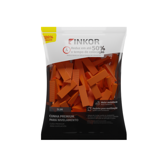 Cunha Niveladora Premium Sistema de nivelamento cerâmico plus Inkor