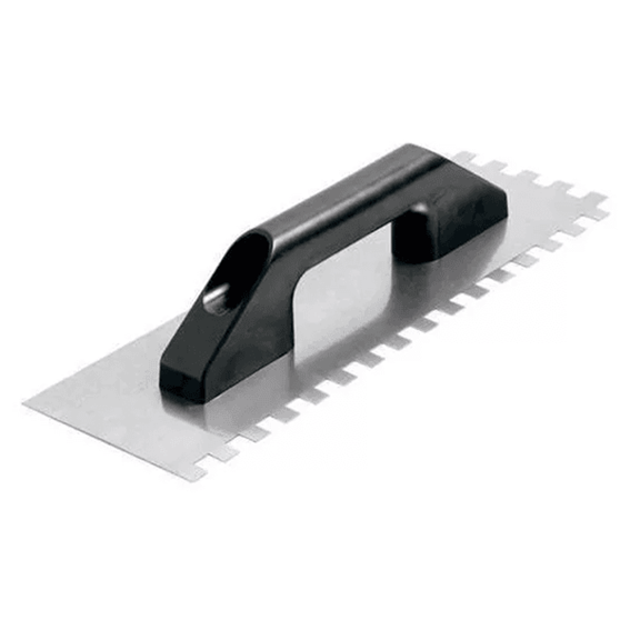 DESEMPENADEIRA DENTADA PARA APLICAÇÃO DE ARGAMASSA COLANTE